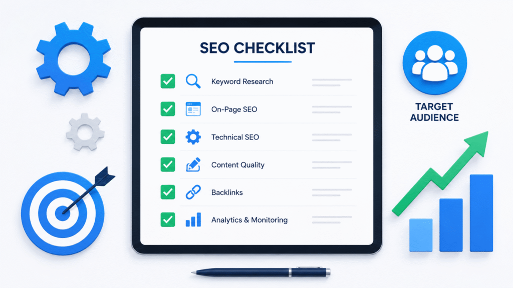 Checklist of SEO plugin features and comparison