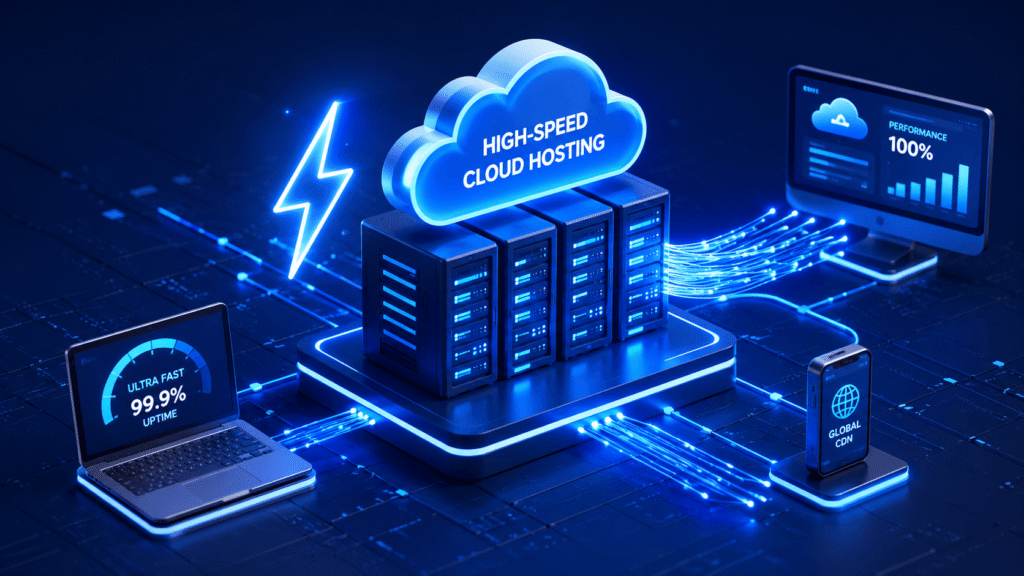 Hosting architecture and server response speed comparison